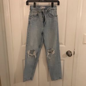 Zara High Wasted Jeans
